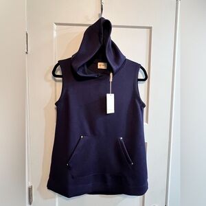 Ellie Deep Purple Hooded Vest
